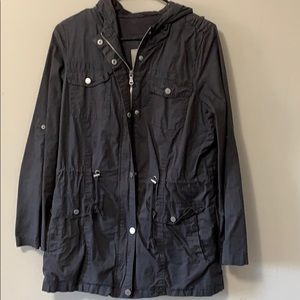 Grey overcoat or jacket